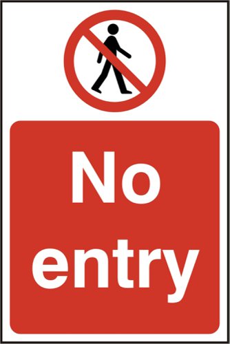 Beeswift B-Safe No Entry Sign 