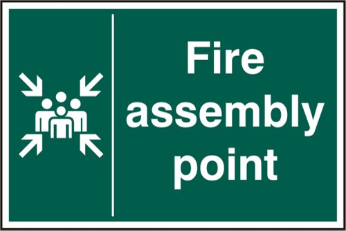 Beeswift B-Safe Fire Assembly Point Sign 