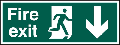 Beeswift B-Safe Fire Exit Sign 