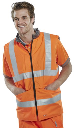 Beeswift High Visibility Reversible Bodywarmer Beeswift