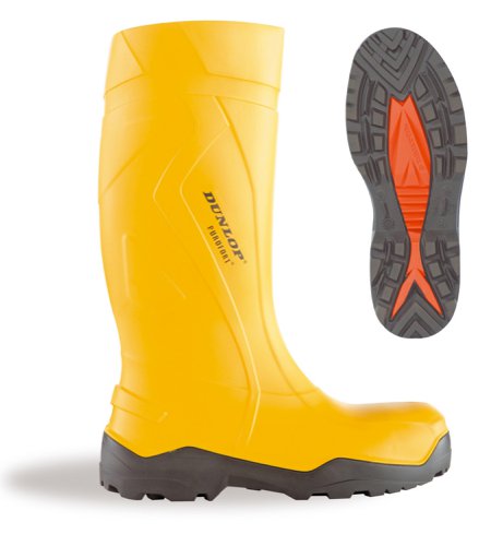 M-C762241 | The ideal Purofort+ work boot for the construction & infrastructure sector. This boot has the highest non-slip certification, SRC. The shaped shaft offers a safe fit and the reinforced insole provides improved gripping properties and prevents sprained ankles. Insulated against the cold for temperatures down to -20°C. Lightweight and durable. Flexible for more comfort. Reflective strip on the heel for better visibility. Steel toe cap, Midsole protection, Energy absorbent, Anti-static, Oil resistant outsole, Slip resistant, 100% Waterproof, Cold insulating to -20°C, Lightweight and durable, SRC highest non slip certificarton, Resistance: minerals, animal and plant oils and fats, disinfectants, fertilizer, solvents, various chemicals. Standard: EN ISO 20345:2011 S5 CI CR SRC