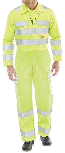 Arc Compliant Coverall Saturn Yellow/N