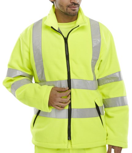 • High density 300gm polyester fabric.• Angled hand warmer pockets. • Retro-Reflective tape.• Drawcord at hip.• Fully interchangable with-&apos;CAR&apos; Carnoustie Jacket (sold separately).• Conforms to EN ISO 20471 Class 3 high visibility• RIS-3279-TOM-Railway use certified.