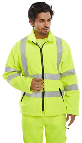 Beeswift Carnoustie High Visibility Fleece Jacket
