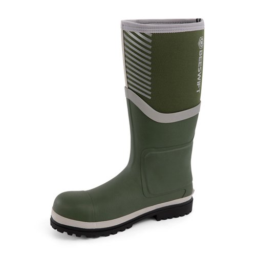 Beeswift Neo force neoprene full safety wellington green size 03/36