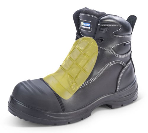 Beeswift Traders Trencher Boot Black 10 (Pair)