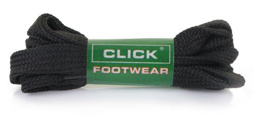 Beeswift Click Shoes Lace Flat 90cm Black CFL90 