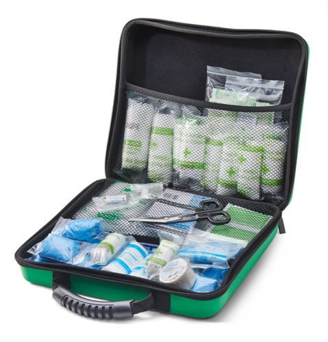 CM0268 Click Medical Bs8599-1 Medium First Aid Kit In Large Feva Case 