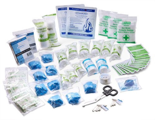 CM0268 Click Medical Bs8599-1 Medium First Aid Kit In Large Feva Case 