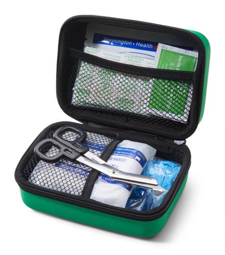 CM0270 Click Medical Bs8599-2 Small Travel First Aid Kit In Handy Feva Case 