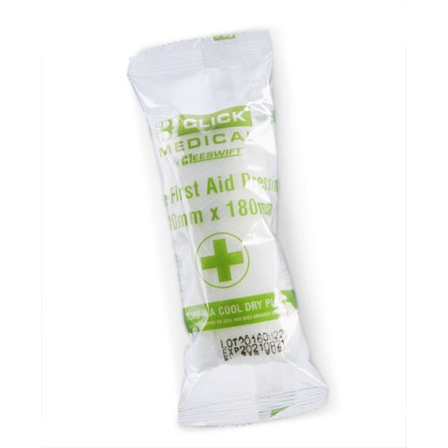 Click Medical HSE Lge Dressing 18x18cm Box 10 Plasters & Bandages CM0403-23