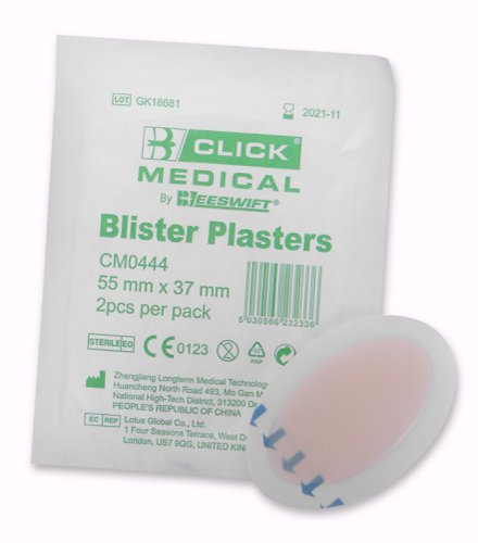 CM0444 Click Medical Blister Plasters Pack Of 2  (Box of 2)