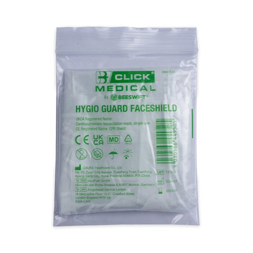 Click Medical Hygio guard faceshield