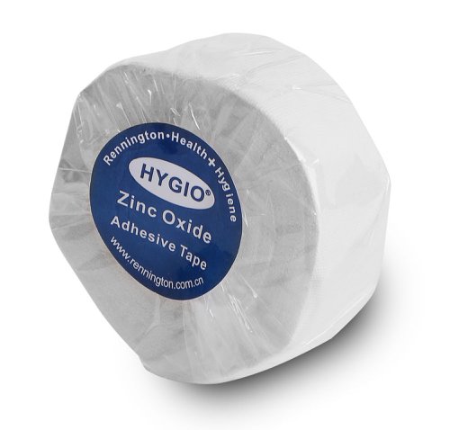 Hygio Zinc Oxide Tape 2.5cm X 10M  (Box of 10) Plasters & Bandages CM0549