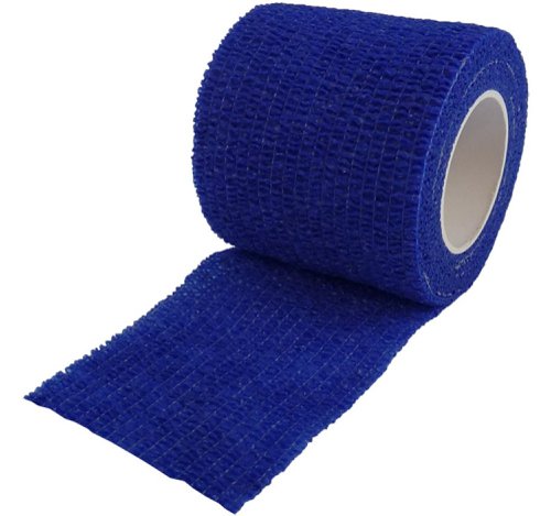 Hygio Cohesive Bandage 10cm X 4.5M Blue Blue  (Box of 10) Plasters & Bandages CM0556