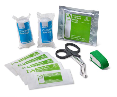 Click Medical Haemostatic Dressing Kit (Quick Kit)  First Aid Room CM0566