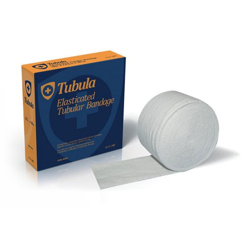CM0581 | Relieves discomfort during rest and activity, Washable cotton/elastic bandages for support of injured limbs, Available in white and blue, Also available in 10m lengths (CM0588), Available in different width sizes, Size B - 6.25cm x 1m