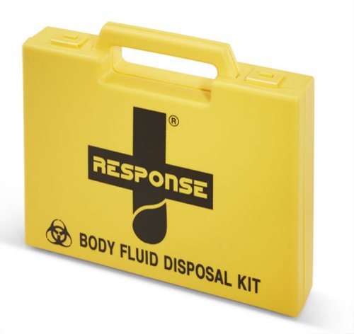 CM0610 | Our range of Body Fluid Spill kits and Sharps handling kits are designed to enable any worker to deal with the problems of body fluids such as blood and vomit and the problem of discarded needles and syringes. These kits are easy to use and address all the issues that are caused by cross contamination and infections caused by Bio Hazards. The HSE guidance on 'Blood - borne viruses in the workplace' (leaflet INDG342) and there is a provision under COSHH that employers have a legal duty to assess the risk of cross infection for employees and others affected by your work. Carrying a Click Medical spill or sharps handling kit, will help meet these requirements and increase the confidence of employees, knowing that you as the employer are dealing with the risk attached to biohazards and their control. Supplied in a small carrying case, this kit contains:, 1x CM0615 Single Application Body Fluid Spill Kit, 1x Sharps handling kit comprising of:, Sharps disposal container, 0.1ltr, Soft vinyl gloves (1 pair), Biohazard bag, Disinfectant wipe, Sharps handling forceps Ideal for small businesses, offices, shops, pubs, restaurants and lone workers where occasional risk may be encountered.