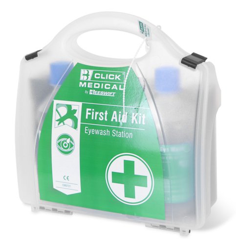 Click Medical Eyewash First Aid Kit 