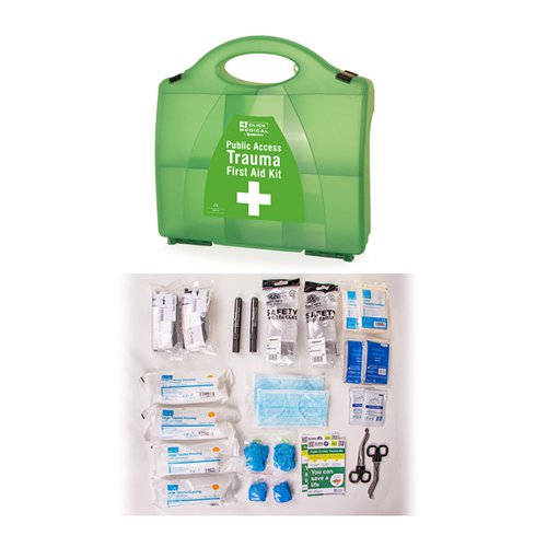 Click Medical PACT (PUBLIC ACCESS TRAUMA KIT) BOX KIT First Aid Kits CM0180