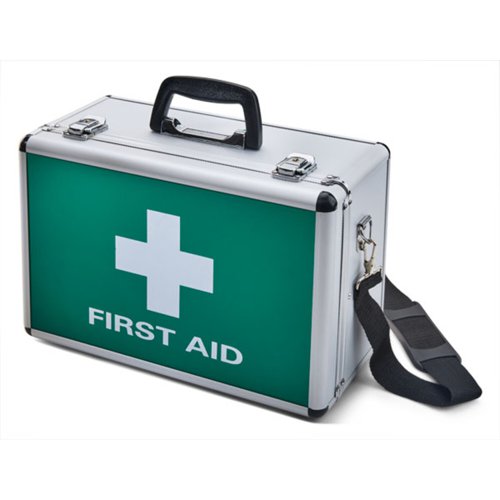 Click Medical Large Aluminium First Aid Case 
