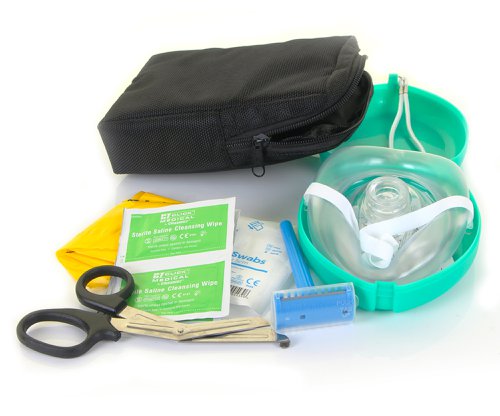 Click Medical Aed Rescue Ready / Prep Kit In Deluxe Bag 