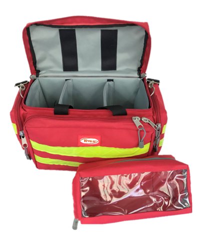 Click Medical Trauma Bag Red 44X5X28cm First Aid Kits CM1115
