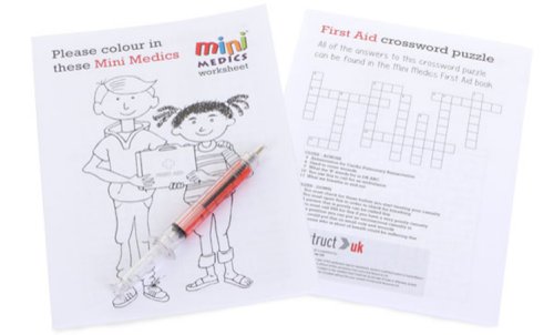 Click Medical First Aid For Children Pack With Syringe Pen  First Aid Room CM1322
