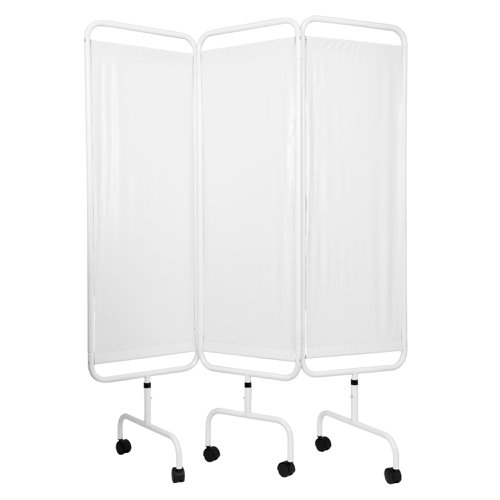 Click Medical Three Curtain Privacy Screen 