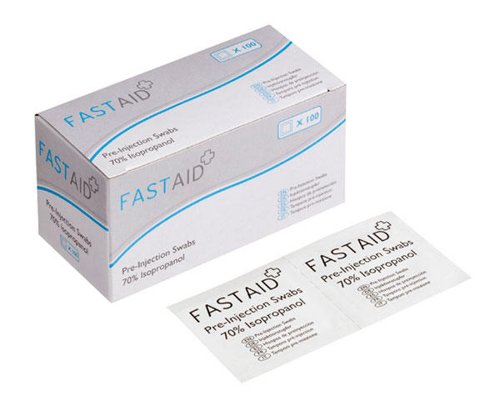 Fastaid Preinjection Swabs 70 Percent IPA