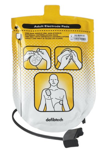 Lifeline Adult Defibrillator Pad Set  First Aid Room CM1737