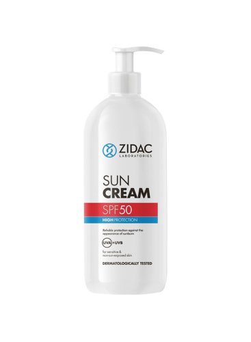 Zidac Zidac Sun Cream Spf 50 500ml Bottle White 500ml (Pack of 6)