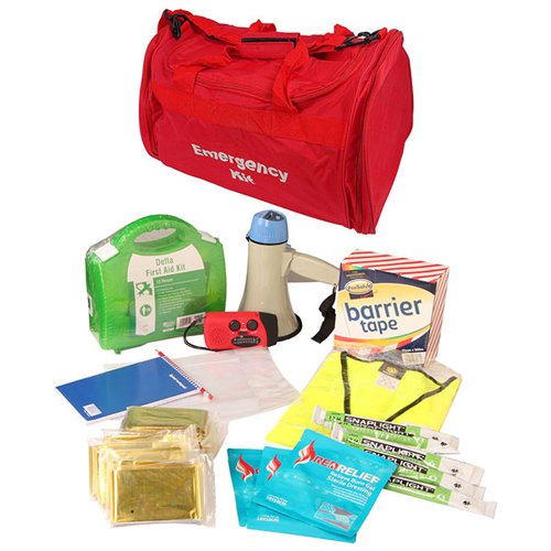 Click Medical 10 PERSON EVACUATION KIT  First Aid Room CM1798