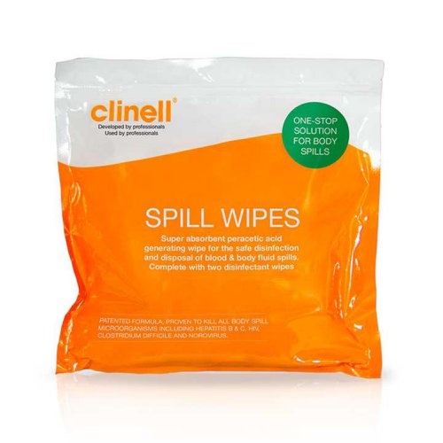 Clinell Spill Wipes 