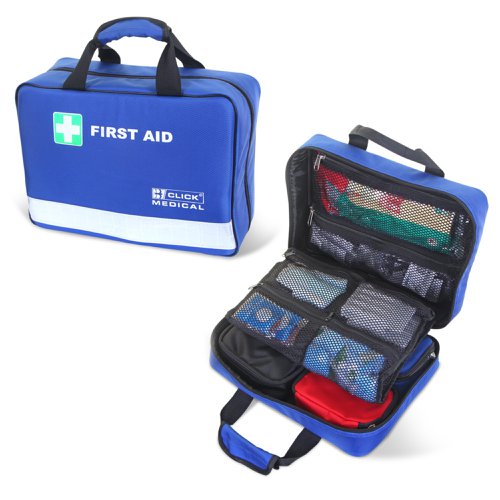 CM1925 Click Medical Site Safety / First Aid Combination Bag Blue