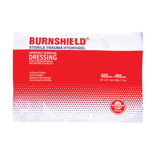 Burnshield Sterile Trauma Hydrogel 600 X 400mm Dressing