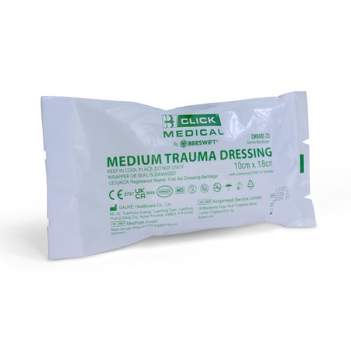 Click Medical Trauma Dressing 10 X 18 - Medium