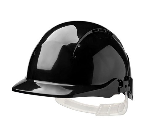 Centurion Concept Core Full Peak Slip Ratchet Vented Helmet Black