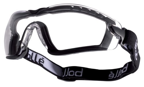 Bolle Safety Cobra Strap Clear   BOCOBFSPSI