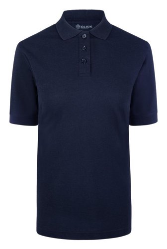 CLICK WORKWEAR WOMEN´S NAVY S/S POLO SHIRT