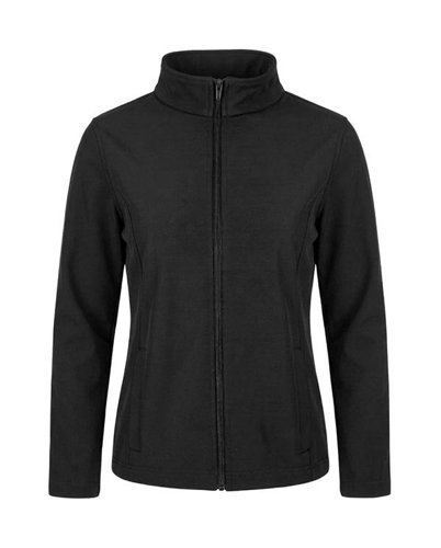 CLICK WORKWEAR WOMEN´S BLACK SOFTSHELL JACKET