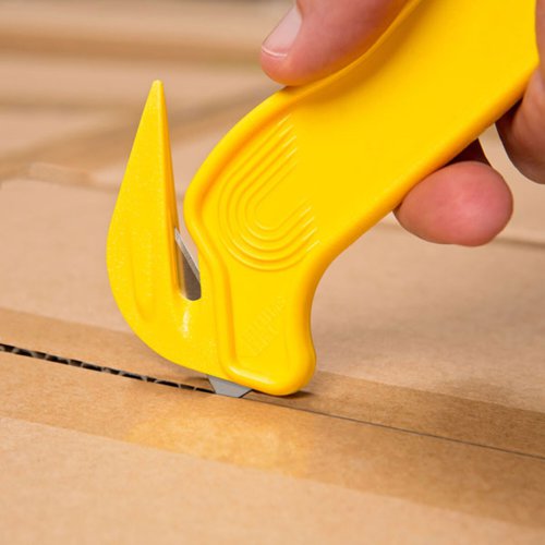 Disposable film cutters yellow