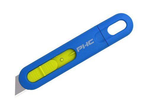 PHC Pacific Handy Cutter Auto-Retract Volo Disposable Safety Knife - Pack of 10