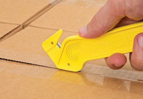 PHC Ebc1 Concealed Safety Cutter Yellow   EBC-1
