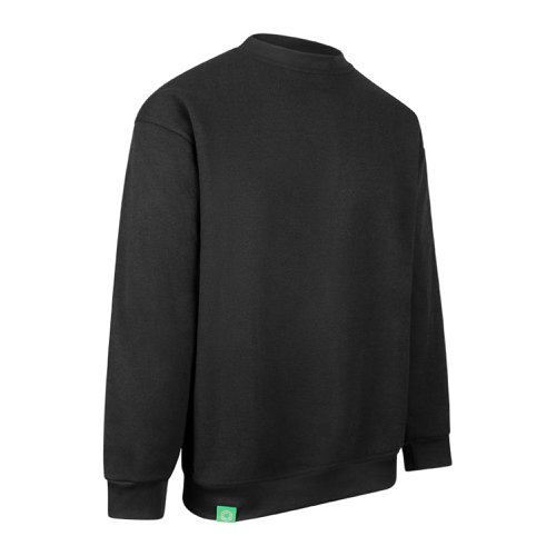 Envirowear Recyclable Sweatshirt Blk 3xl
