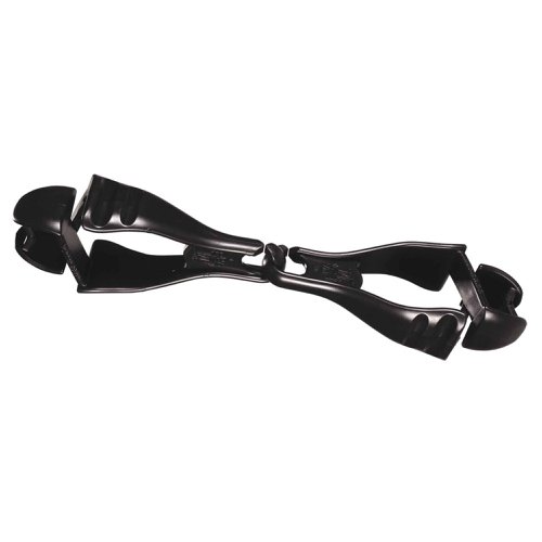 EY3400BL | Clips to clothing belts, tool belts, and D-Rings, Holds PPE, tools, accessories, and other items, Prevents dropped objects and foreign material, Durable, ultra-resilient acetal copolymer, Dielectric/non-conductive material