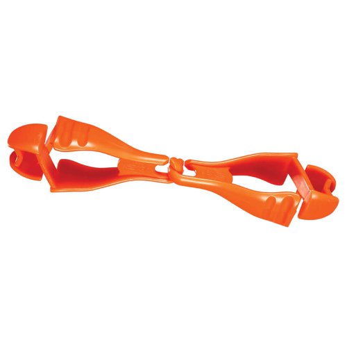 Ergodyne Squids 3400 Grabber Dual Clip Mount Orange