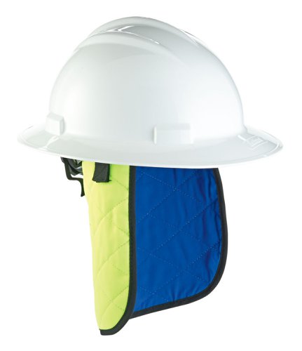 Ergodyne Evaporative Hard Hat Neck Shade With Cooling Towel  Workwear Accessories EY6670CT