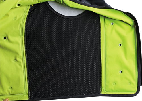 EY6685XL Ergodyne Premium Dry Evaporative Cooling Vest Lime Green XL
