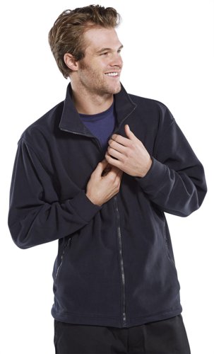 The Beeswift Fleece jacket is made from standard, 280gm polyester fabric. This full zipped fleece jacket features two zipped side pockets to keep hands warm and cosy and a hip drawcord to keep out the draft.
